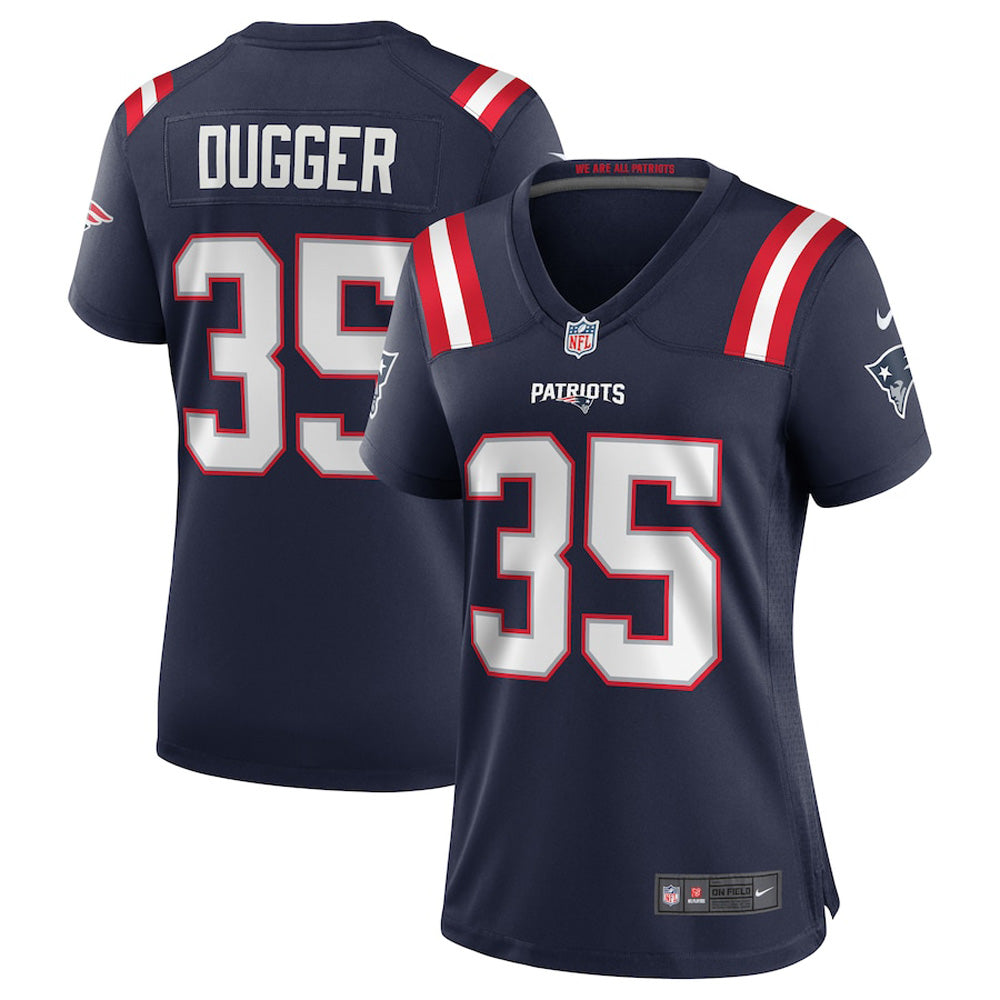 Women's New England Patriots Kyle Dugger Game Jersey - Navy