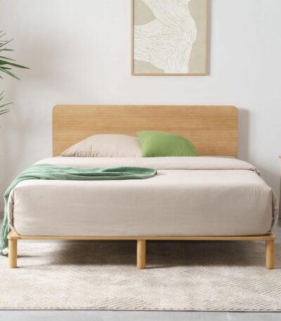 Intersect Home Bed Frame - Bamboo - Natural - Bedroom